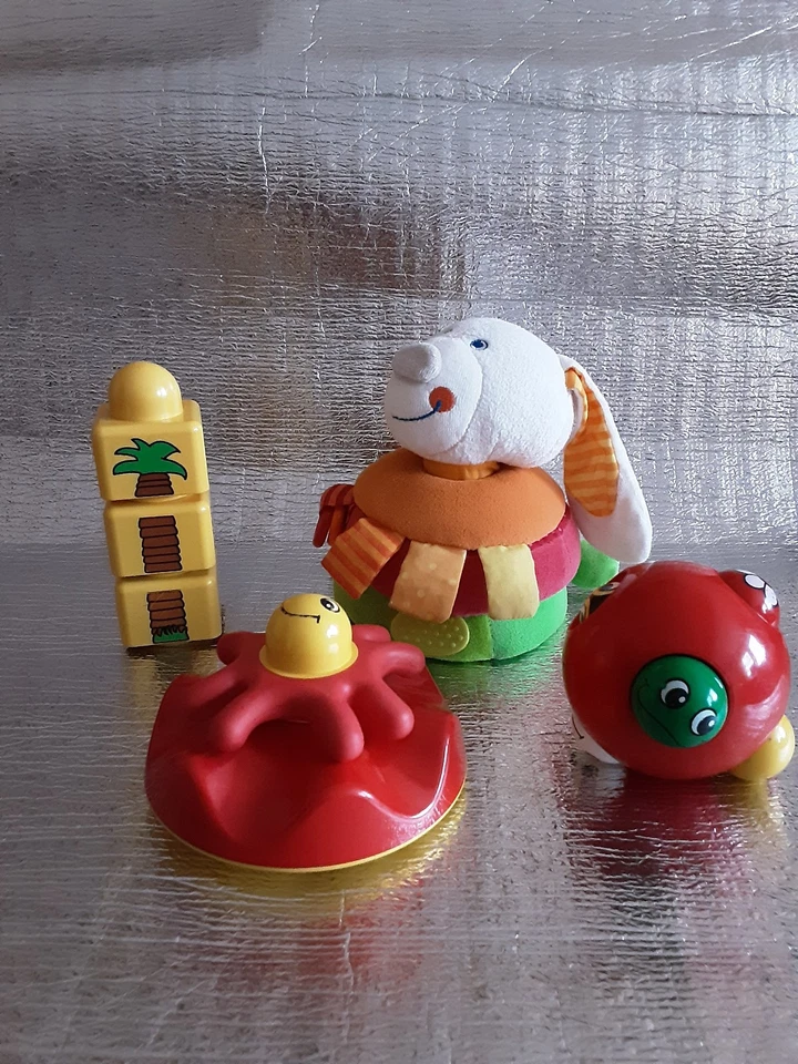 lego duplo konvolut, Kleinkind, 10 - teilig, Schiebeball, Turm,usw., gebraucht - Bild 3 von 4