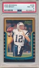 TOM BRADY 2000 BOWMAN #236 RC ROOKIE CARD NEW ENGLAND PATRIOTS PSA 8 NM-MT