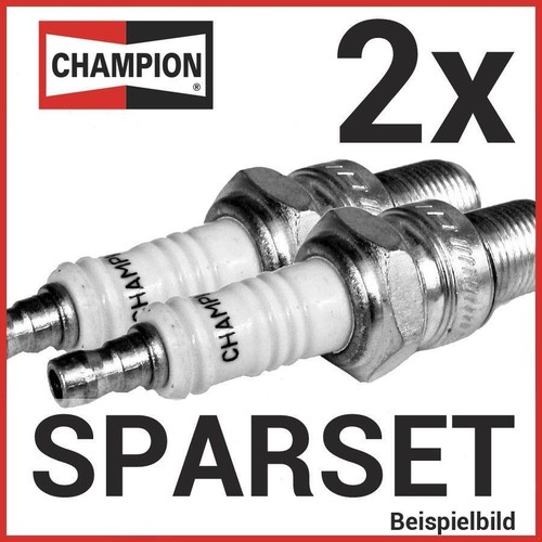 2X Champion Bujía OE087 para BMW R 100 Rt 1978-1984