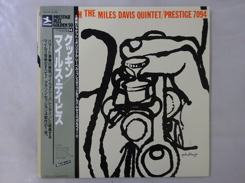 その他 LP Miles Davis Cookin VIJ214 PRESTIGE /00260 Miles Davis Cookin' With The Miles Davis Quintet Prestige