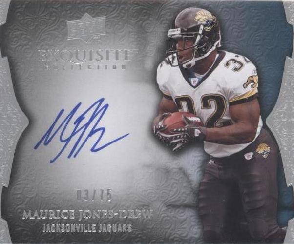 2009 Upper Deck Exquisite Collection Maurice Jones-Drew #E-MJ - 1 of 2
