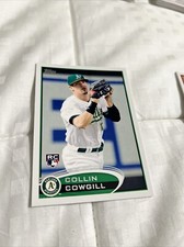 2012 Topps Series 2  Collin Cowgill #502 Rookie Oakland Athletics
