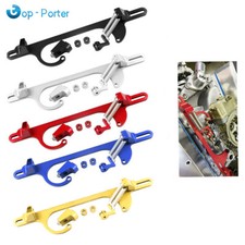 Aluminum Throttle Cable Carburetor Bracket For 4150 4160 Carb 307 350 Sbc
