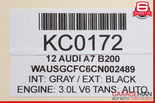 12-18 Audi A7 Front Left Driver Side Seat Control Module OEM - Picture 12 of 12