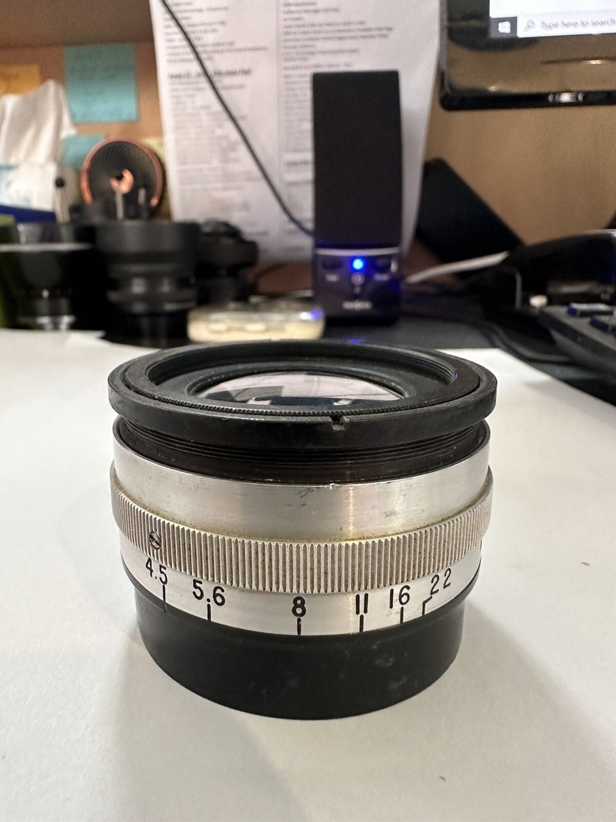 Objectif Photo Vintage Kodak Anastigmat 161 Mm F/4,5 – Occasion