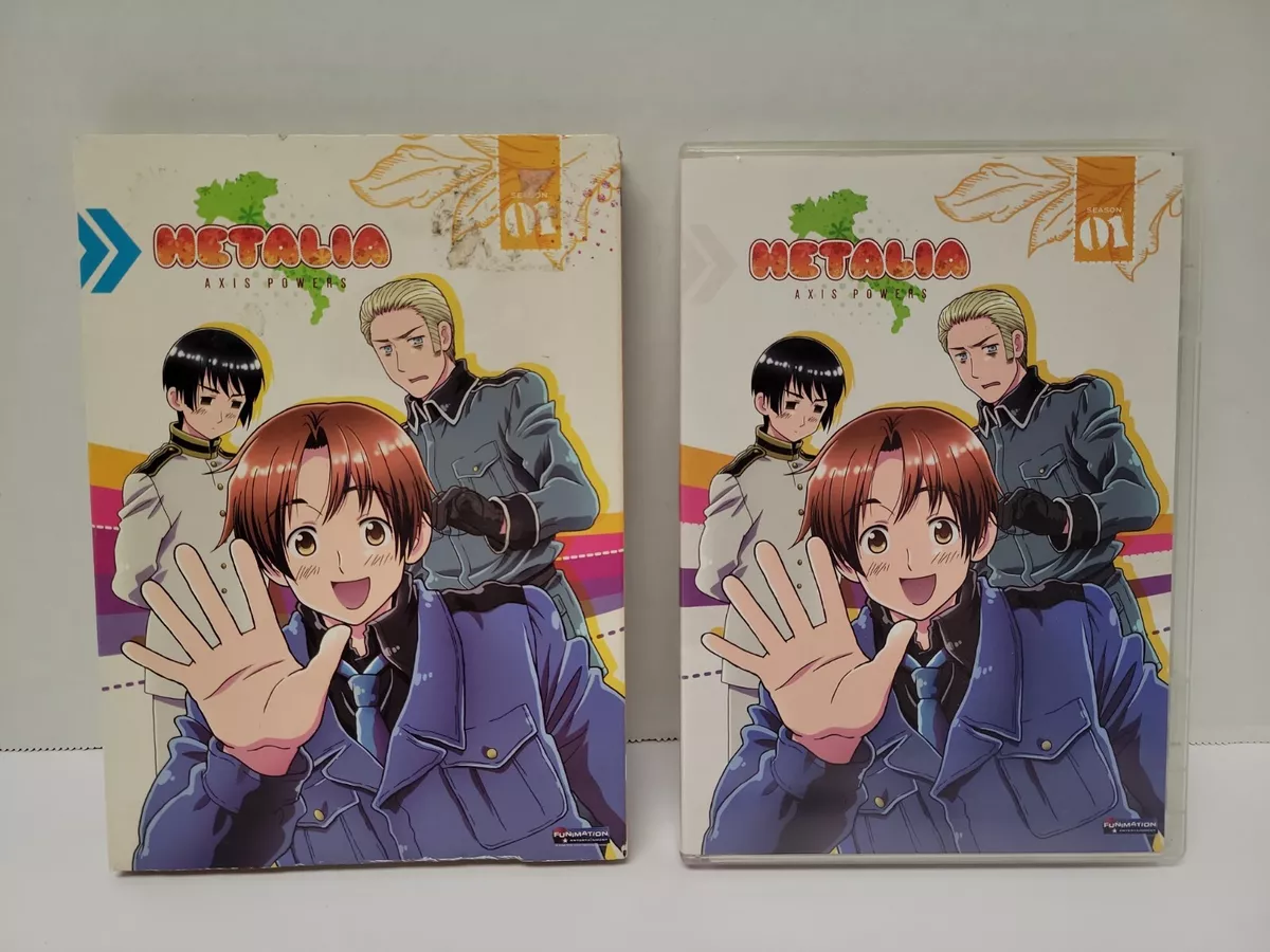 Hetalia: Axis Powers -Season 01 (DVD 2-Disc Set) SUPERB CONDITION! SHIPS FREE 🔥