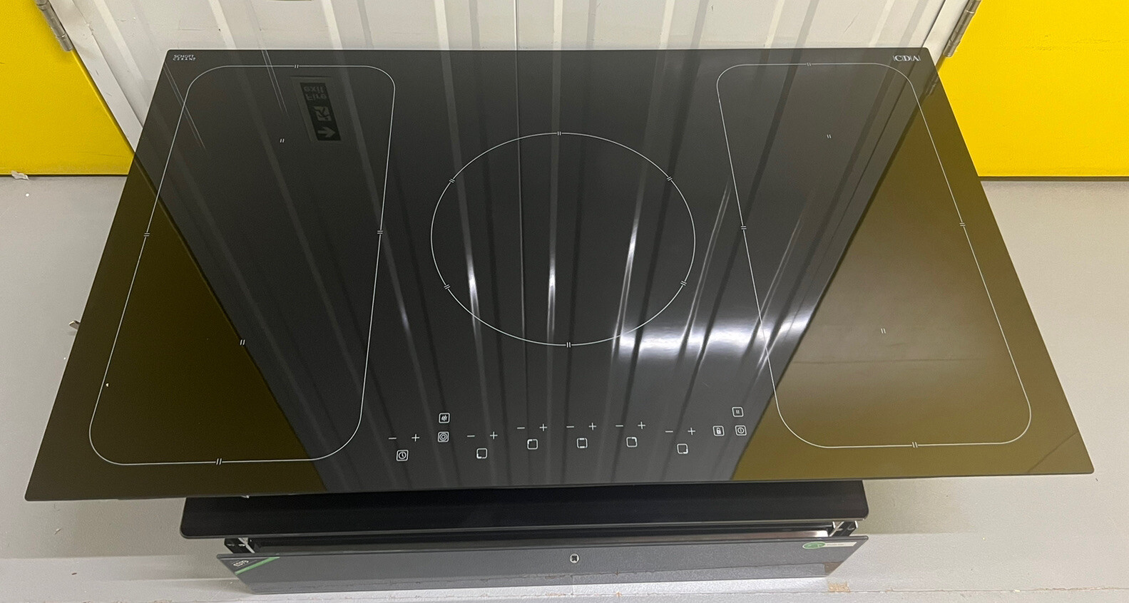 CDA HN9611FR Induction Hob 5 Zone 90cm Bridging Zones Black GRADE B Ex