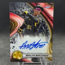 Bralyn Brazoban 2024 Bowman's Best Baseball Auto Pittsburgh Pirates #B24-BB