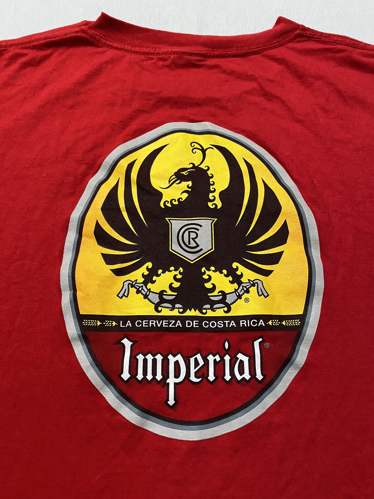 Imperial La Cerveza De Costa Rica Mens Logo Beer Grap… Gem