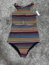 Old Navy Cross Neck One-Piece Swimsuit Size S- NWT