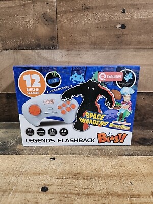 Legends Flashback Blast! AtGames, 2013 - 12 Built-In Games HDMI Dongle NEW