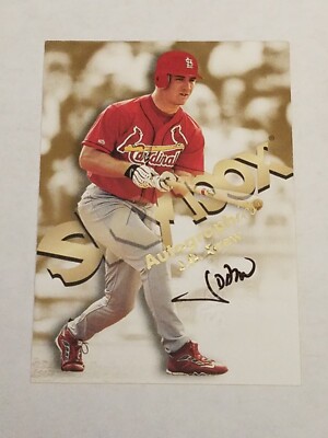 J.D. Drew 1999 Fleer Skybox Autographics Auto SP RC St. Louis Cardinals Rare HTF