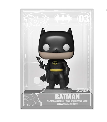 Funko Pop! #03 Batman 80th Die-Cast Figure Hollywood Exclusive #57869