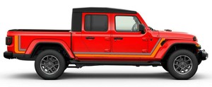 Up Jeep Gladiator Scrambler Style 1 Side Stripes Ebay