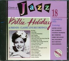 CD Billie Holiday & Friends - Classic Live Recordings: Giants Of Jazz