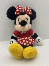 Vintage 11 Inch Walt Disney World Minnie Mouse Bean Bag Plush