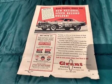 AMC Grant Rambler Rebel piston ad record breaker funny car Hayden Proffitt