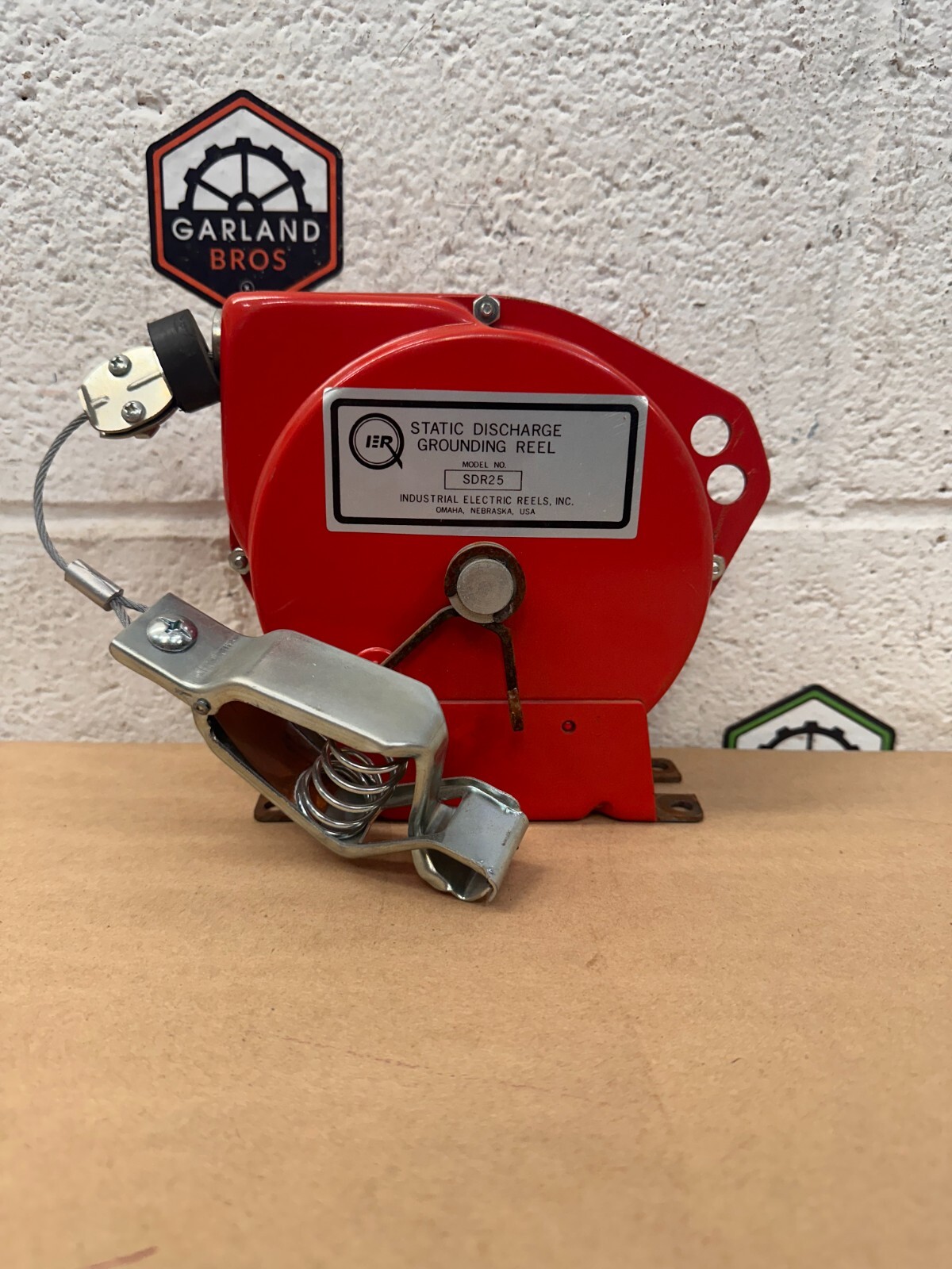 Industrial Electric Reels SDR25 Static Discharge Grounding Reel eBay