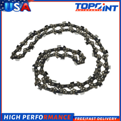 For Craftsman Worx Greenwork Full Chisel Chainsaw Chain 18 Inch .050 3/8 LP 63DL