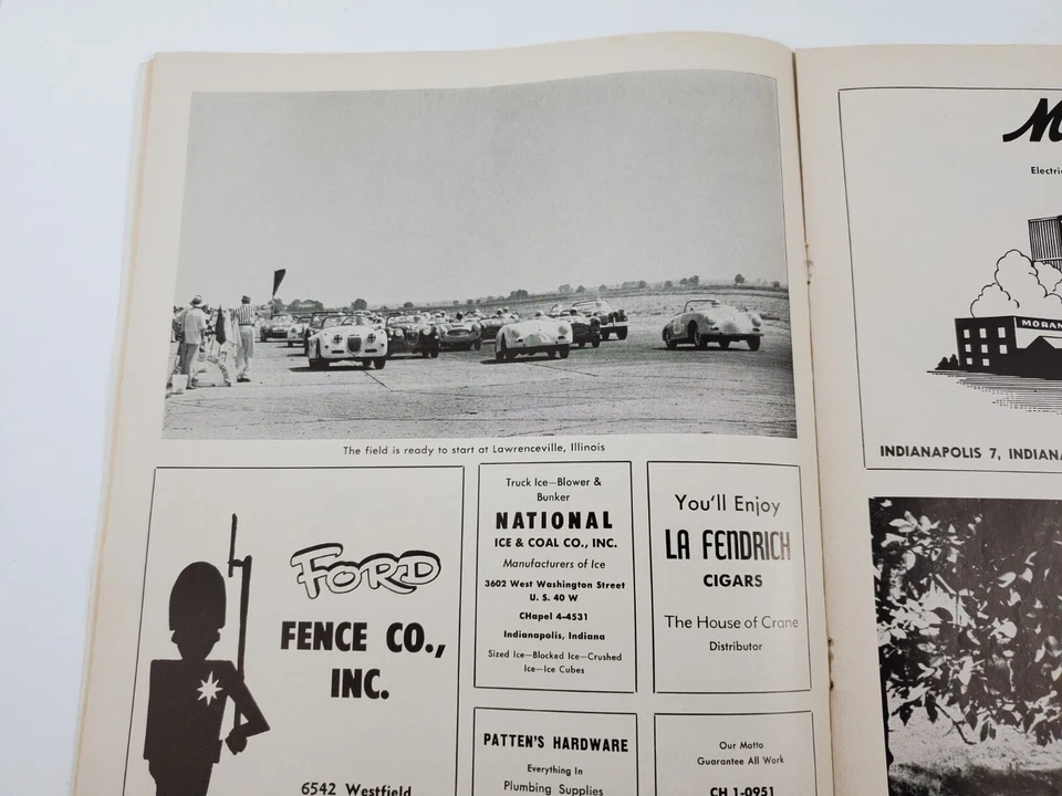 Indianapolis Raceway Park Official Program 1961 - Image 4 of 4
