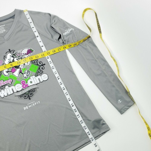 Running Shirt Mickey Champion Size S Wine & Dine Half Marathon 2016 Long Sleeve - Picture 8 of 10