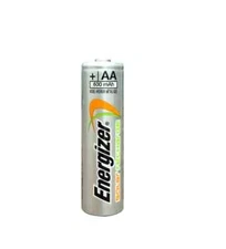 Energizer Rechargeable Batteries For Solar Lights Nickel   1.2V AA 600 m- 6 Pack