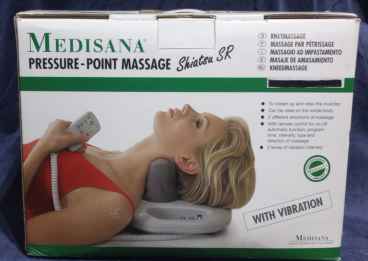 Medisana Shiatsu SR Massager w/Original Box