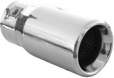 Auspuffblende Endrohr Edelstahl Universal Rund Chrom Für Opel Corsa Astra Vectra