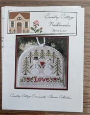 Country Cottage Needleworks "Snow Love" cross stitch chart