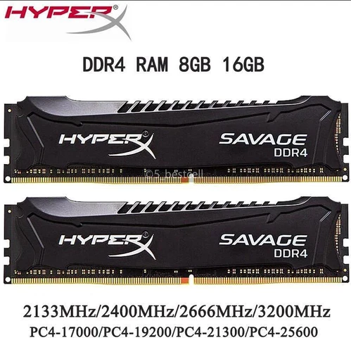HyperX SAVAGE Speicher DDR4 8 GB 16GB 32G 3200 2666 2400 2133 MHz Desktop 288Pin