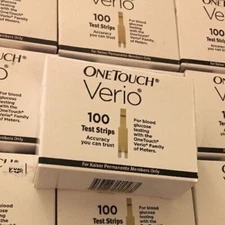 VERIO …..,100 One Touch Verio strips exp2026