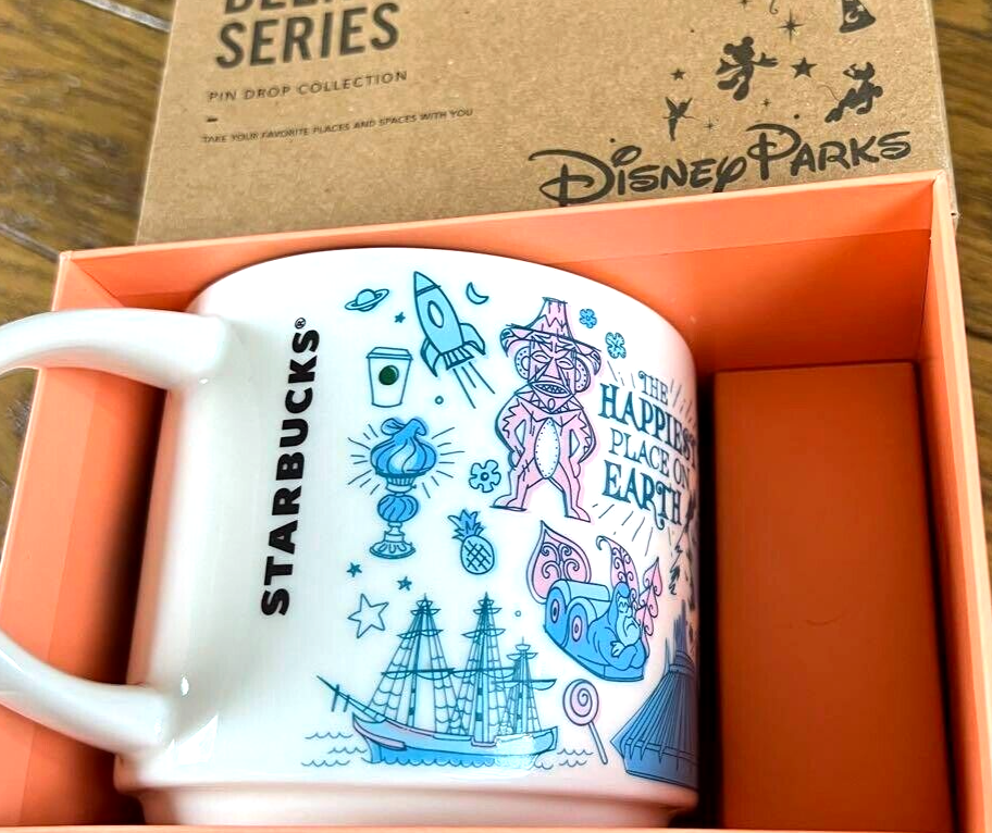 カリフォルニアディズニーStarbucks been there series Starbucks 2018 Been There Series Disneyland California