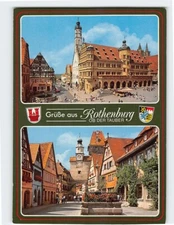 Postcard Grüße aus Rothenburg ob der Tauber, Germany