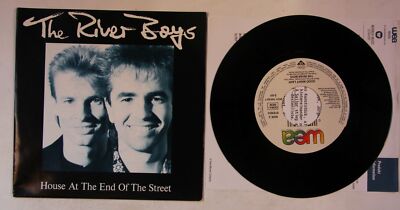 The River Boys House At The End Of The Street EU 7inch Vinyl Single 1992 + PRIns