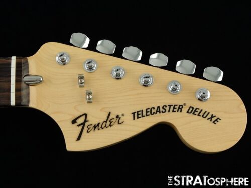 2023 Fender Chris Shiflett DELUXE Telecaster COLLO & SINTONIZZATORI TELE GW palissandro 12"! - Foto 1 di 6