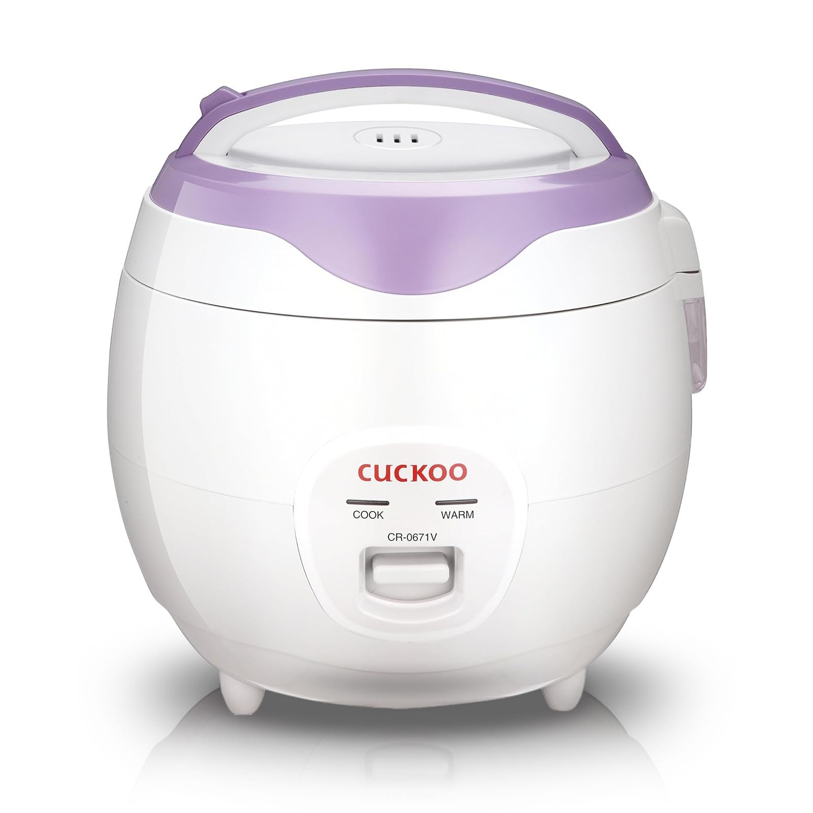 & Warmer With Nonstick Inner Pot, Rice Cooker 6-cup Uncooked