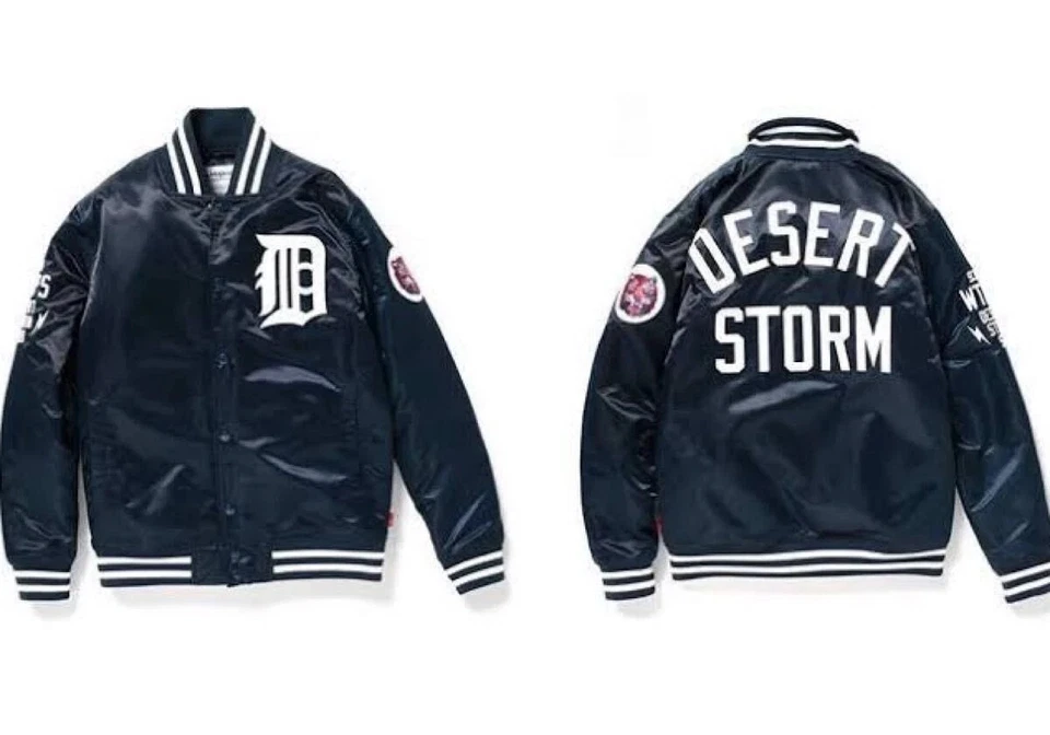 WTAPS x Majestic Bench Jacket L Size Military Style Padded Nylon-Twill Supreme - Image 3 of 4