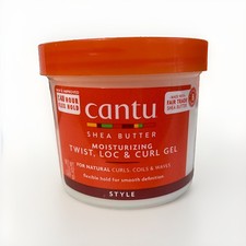 Cantu Shea Butter Moisturizing Twist, Loc  Curl Gel 13oz New Open Box