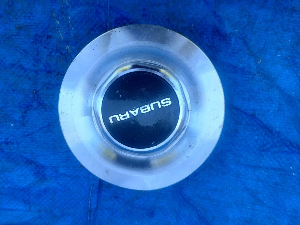 1995 1996 1997 SUBARU LEGACY WHEEL CENTER CAP MACHINED OEM 28811AC808 - Image 3 of 4