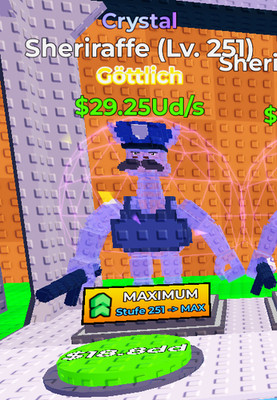 Sheriraffe - Crystal - 251 - Cut grass for Brainrots - Gras für Brainrots Roblox