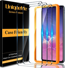 Samsung Galaxy S10E Screen Protector Tempered Glass Anti-Fall 9H Clear Saver 3Pc