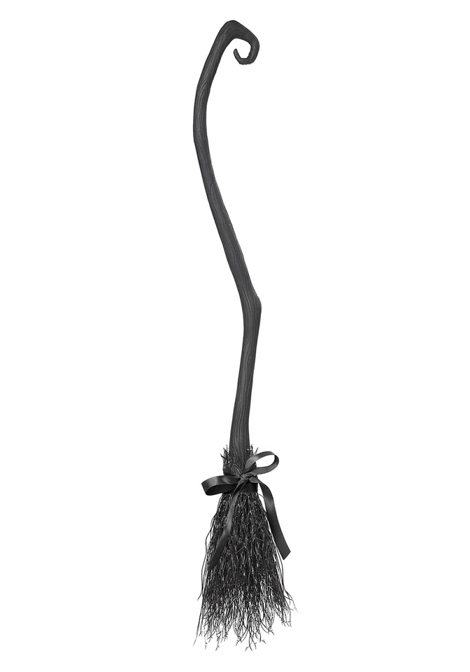 California Costumes Witch's Broom One Size Black - Image 4 of 4