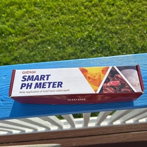 Smart pH Meter for Food,  Digital Food pH Tester, Accurate Canning pH Test Kits