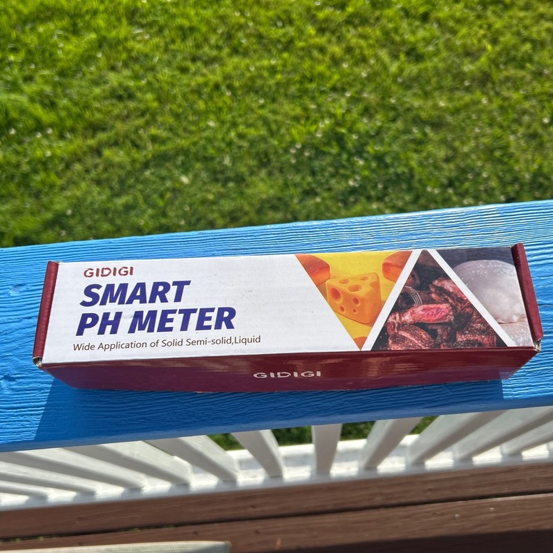Smart pH Meter for Food,  Digital Food pH Tester, Accurate Canning pH Test Kits