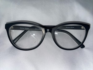Heartland Brook Cat Eye Matte Black Eyeglasses Frame Only 53-17-140