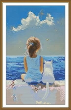 Creative Сross Stitch Embroidery Kit "Dreamers" Nova Sloboda