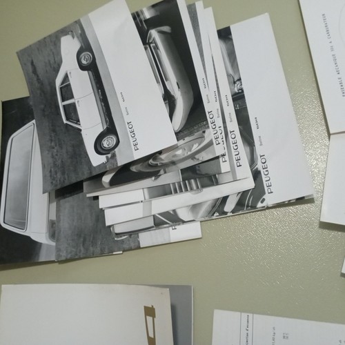 RARE Peugeot Brochure MAGASIN VENDEUR 504 - Picture 5 of 13