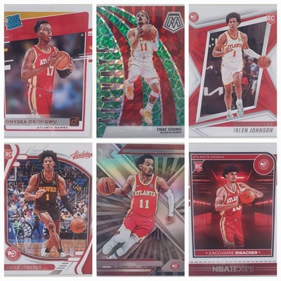 Atlanta Hawks 19 Karten Lot | Rookies, Inserts & Parallels | Panini