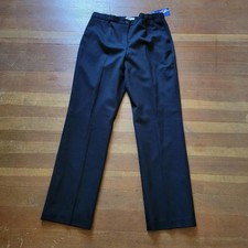 Vtg PENDLETON WOOLEN MILLS Regular Fit Straight Leg Wool Slacks Trousers Sz 12