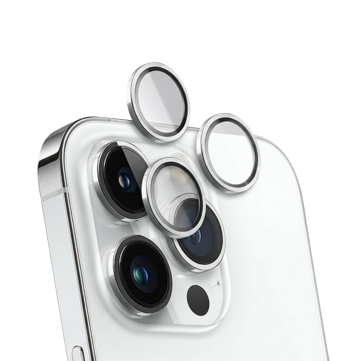 Protecteur de caméra pour iPhone 14 Pro lentille de protection arrière en verre